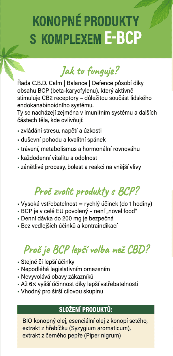 Konopné produkty BCP